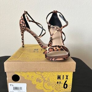 Brand New Animal Print Sandals